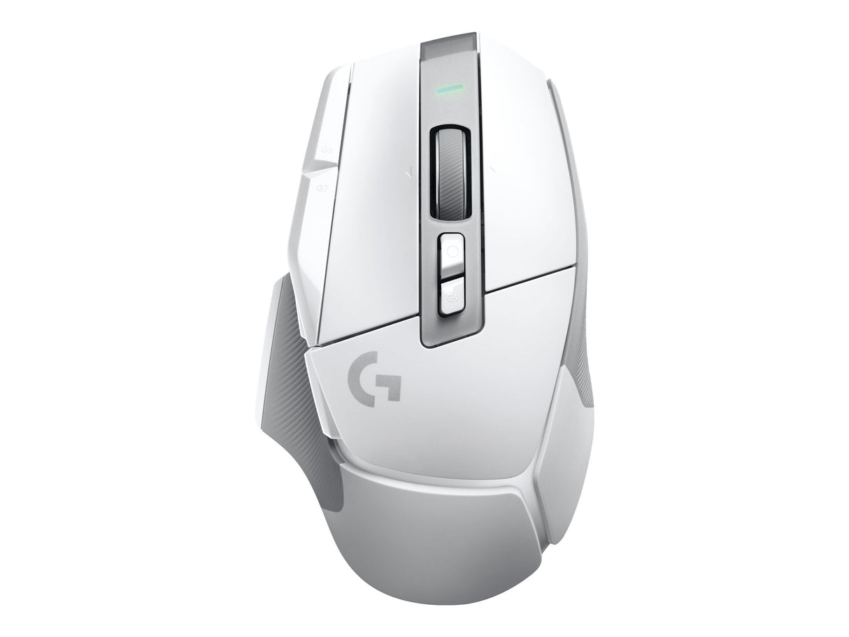 Logitech G G502 X LIGHTSPEED Optisk Trådlös Vit
