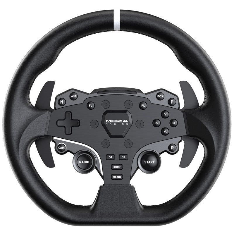 Moza R5 Racing Simulator (R5 Direktdriven Hjulbas, ES-ratt, SR-P Lite-pedal)