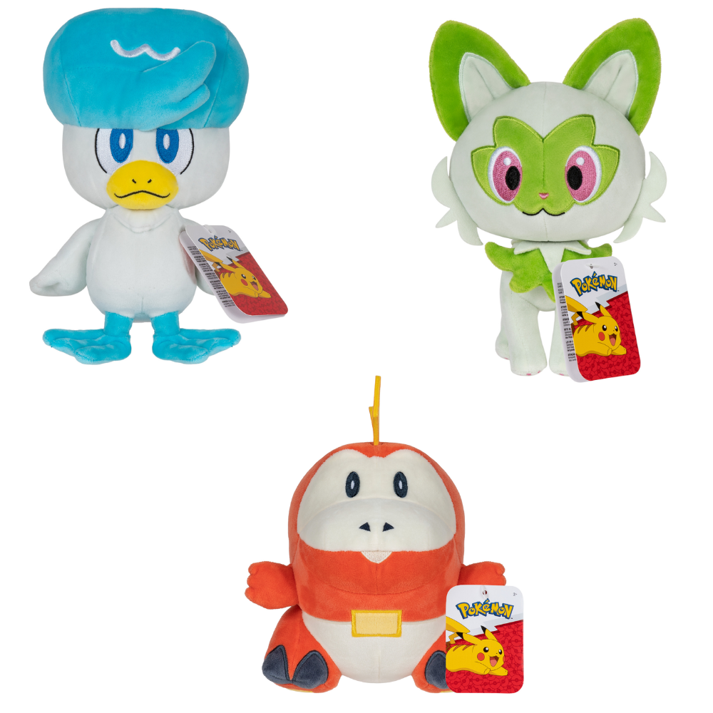Pokémon - Plysch 20 Cm - Generation IX - ASS (PKW3351)