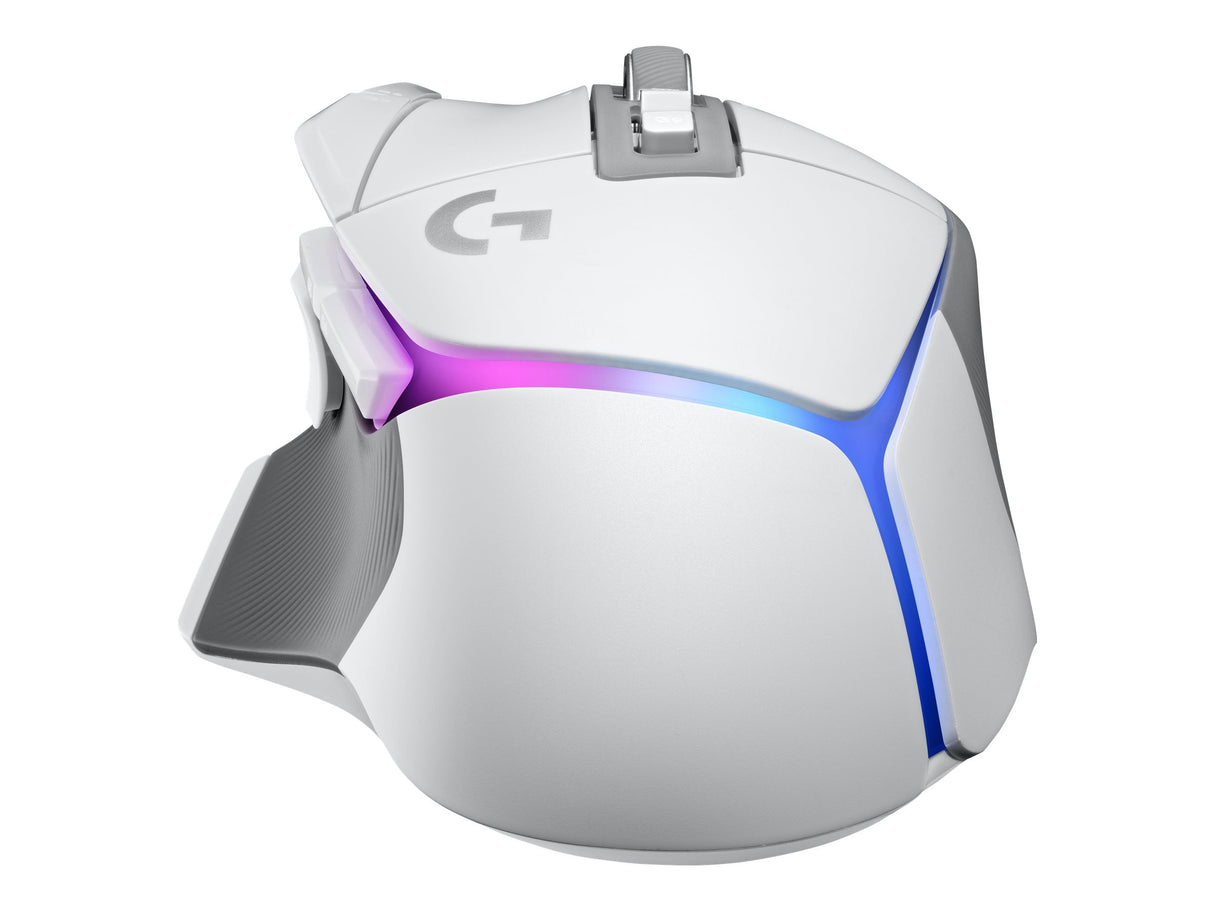 Logitech G G502 X PLUS Optisk Trådlös Vit