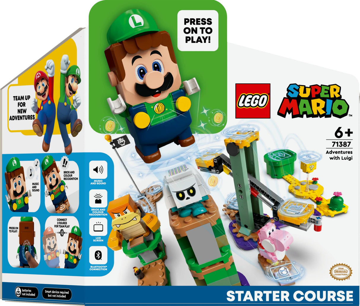 LEGO Super Mario - Äventyr Med Luigi Bana (71387)