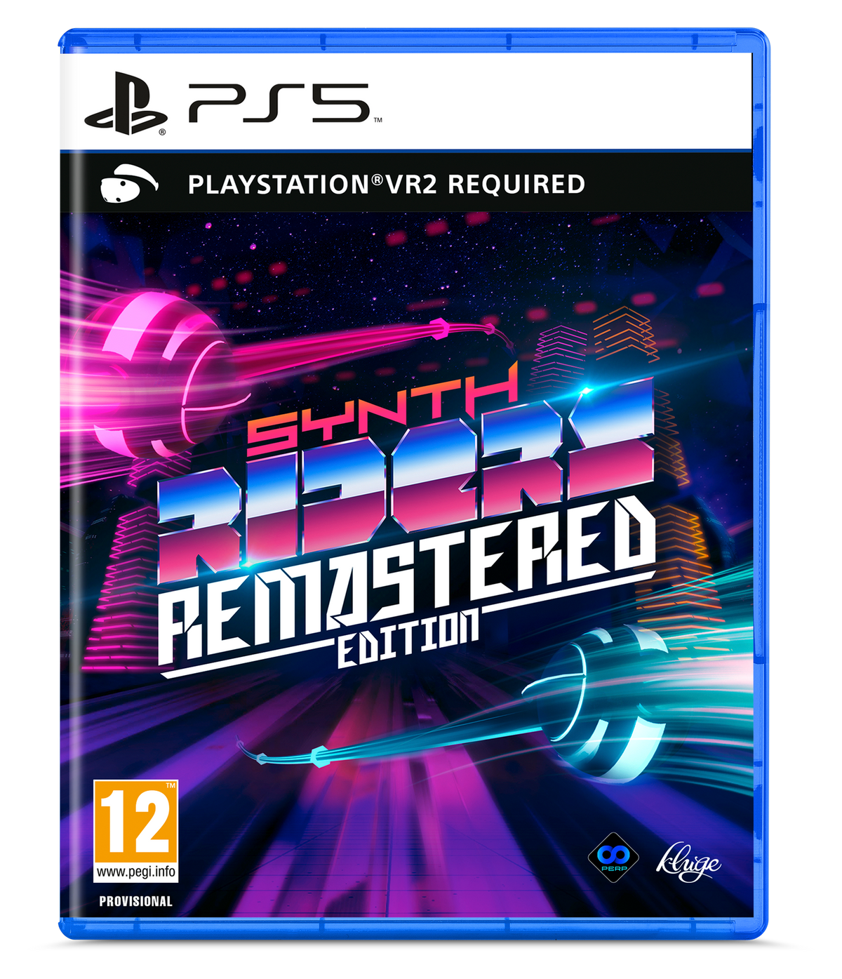 Synth Riders Remastered (VR) – PlayStation 5 – spilomslag