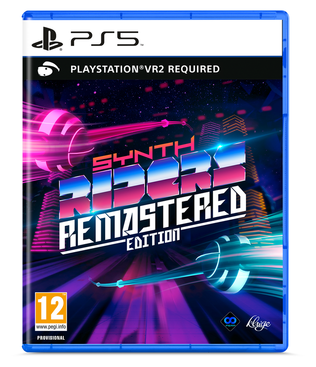 Synth Riders Remastered (VR) – PlayStation 5 – spilomslag