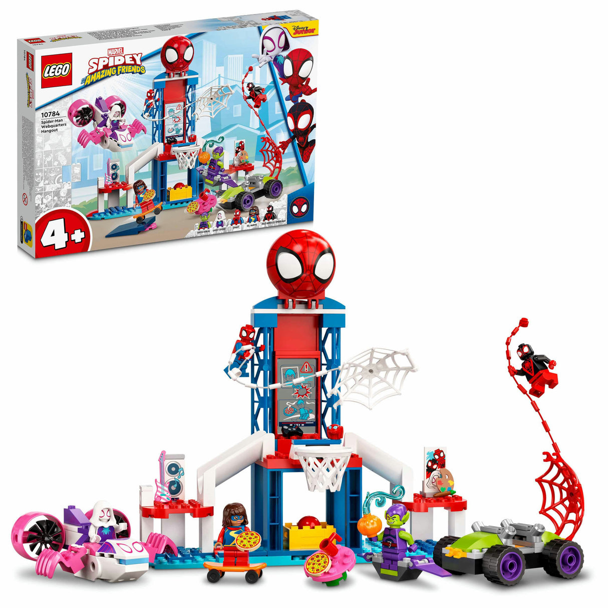 LEGO 4+ Spider-Man's Headquarters - 10784 LEGO