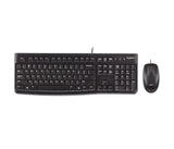 Logitech Desktop MK120 Tastatur og mus-sæt Kabling Nordisk
