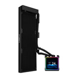 Lian Li Hydroshift II LCD-S, 360N fanless, Black Lian Li