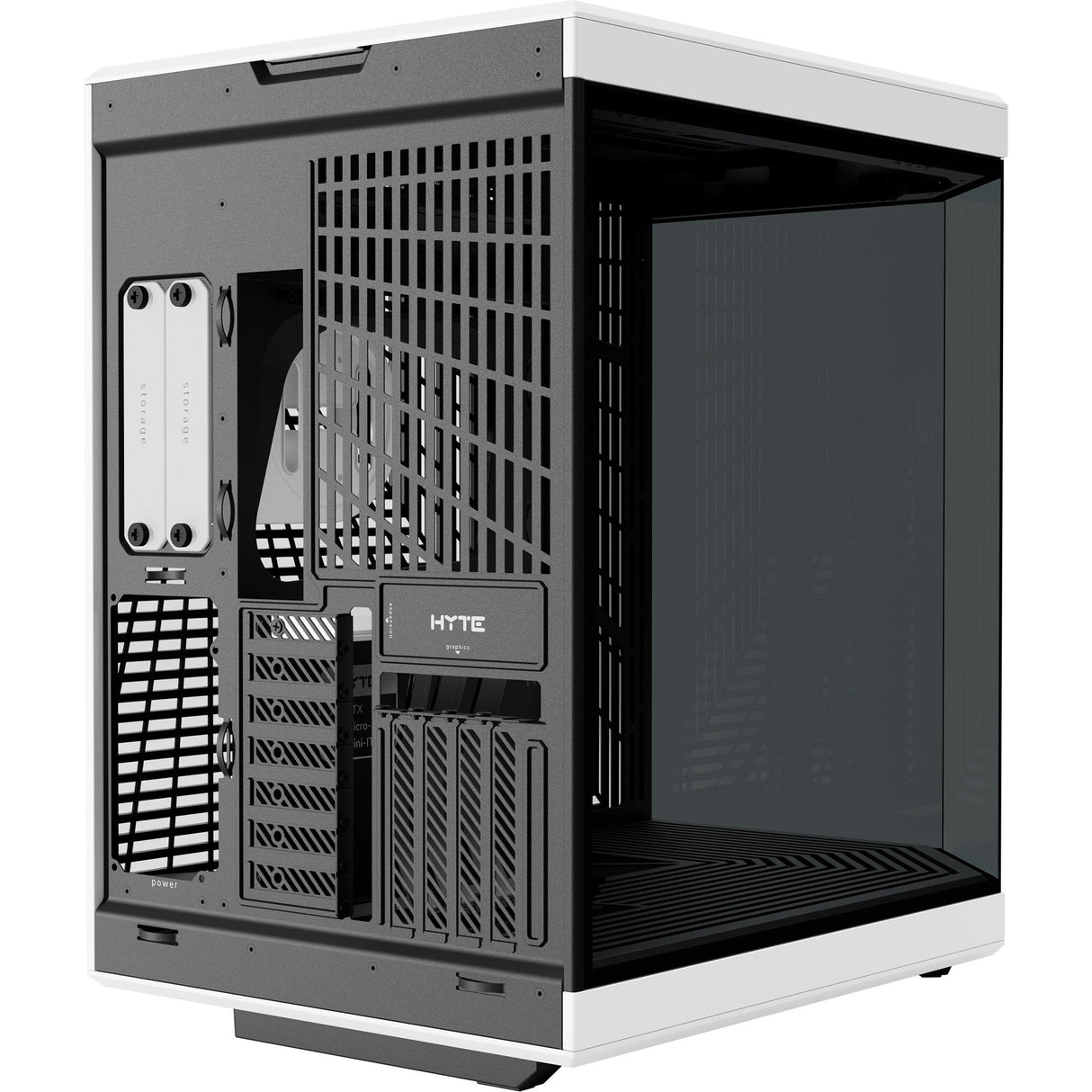 HYTE Y70 Black White - Chassi