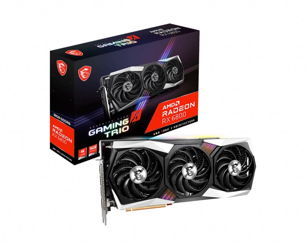 MSI Radeon RX 6800 GAMING X TRIO 16G 16GB