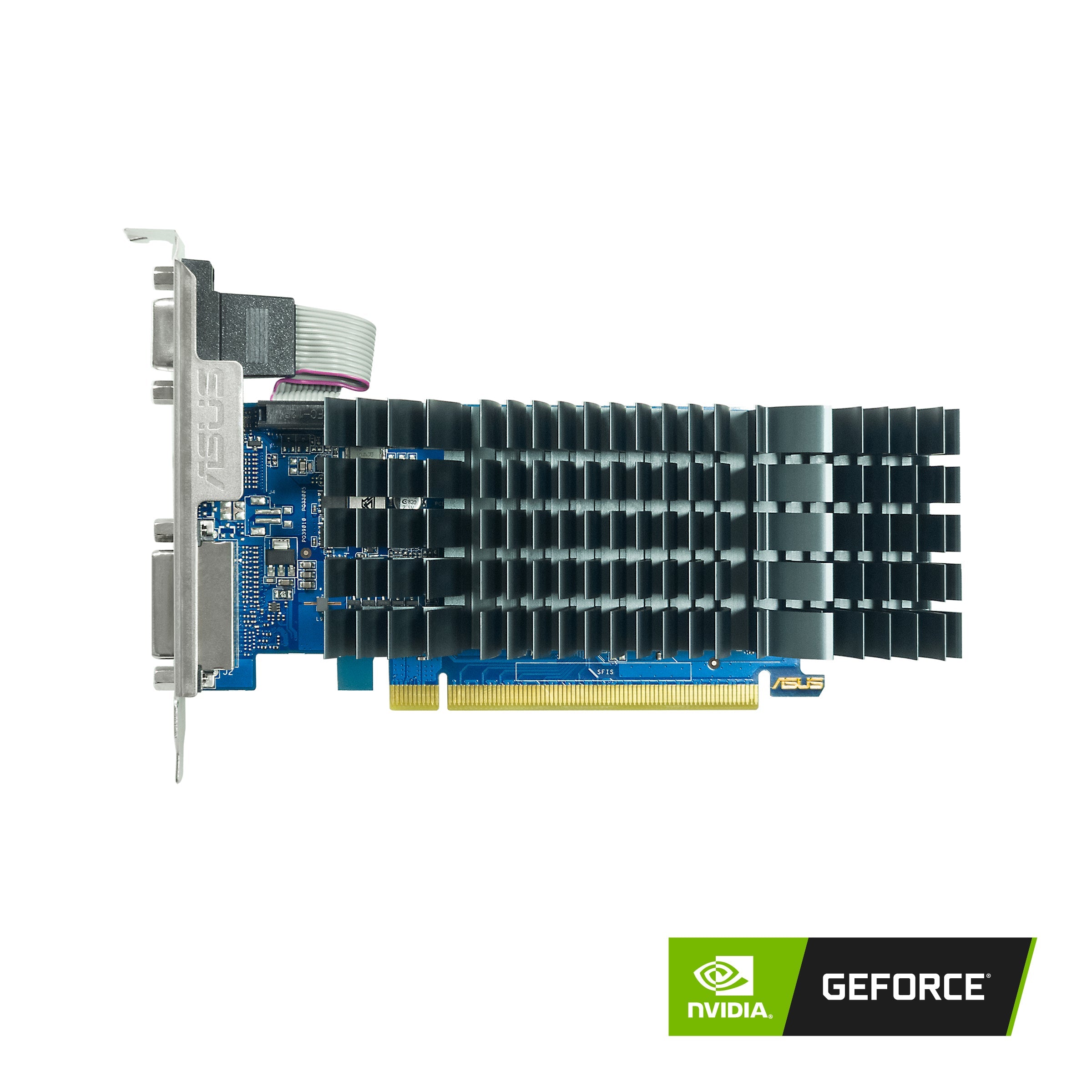 ASUS GeForce GT 730 2GB GDDR3 Silent EVO (med Lågprofilfäste) (GT730-SL-2GD3-BRK-EVO)