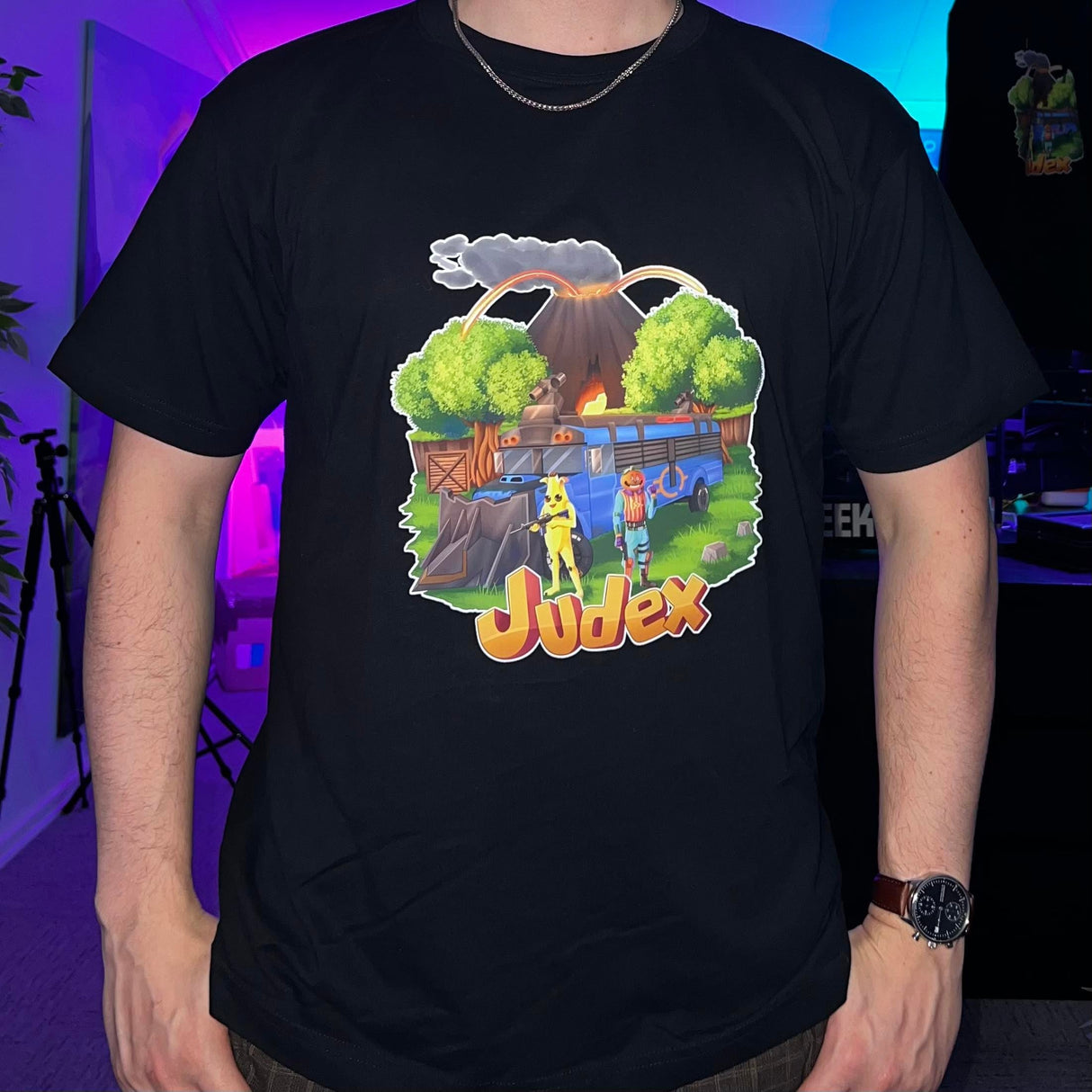 Judex Fortnite Battlebus Tee