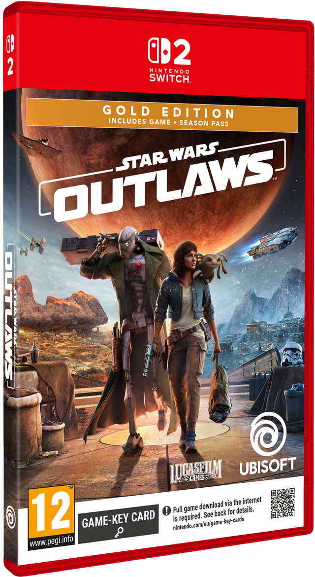 Star Wars Outlaws (Gold Edition) – Nintendo Switch 2 – spilomslag