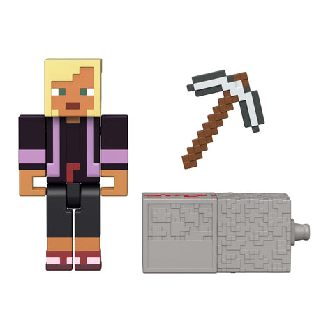 Minecraft - Biome Builds 8cm Figure - Redstone Charged Kai ( JJR86-JL10) Minecraft