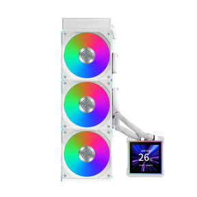 Lian Li Hydroshift II LCD-S, 360CL Wireless, White Lian Li