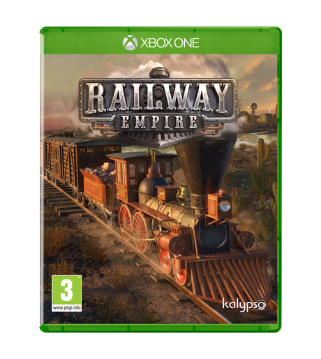 Railway Empire – Xbox One – spilomslag