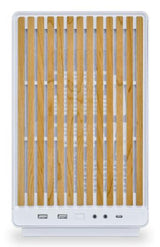Lian Li A3- mATX-Wood edition, White, Birch Lian Li