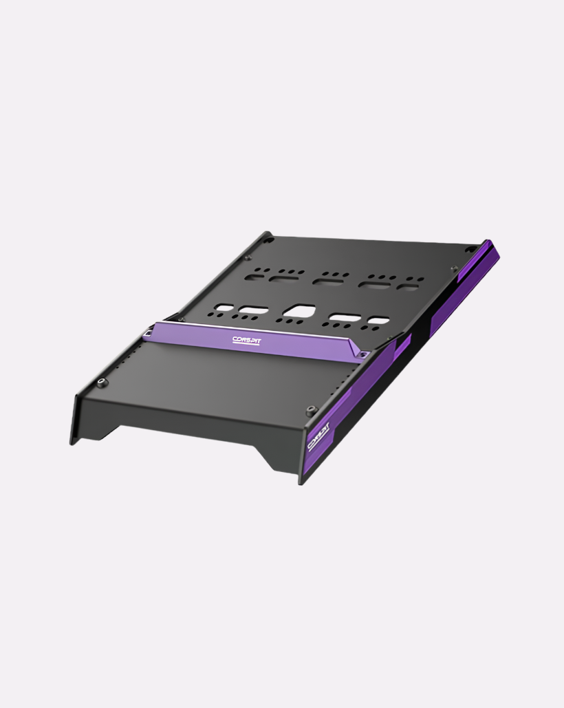 CONSPIT pedal-baseplade i aluminium