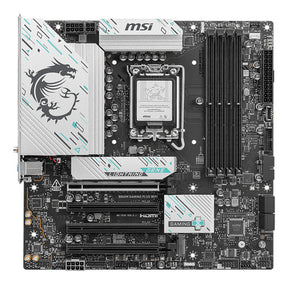 MSI B860M GAMING PLUS WIFI bundkort - LGA1851, micro-ATX - visning 2