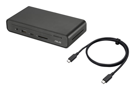 ASUS Triple Display USB-C Dock Duo DC301 – produkt og tilbehør