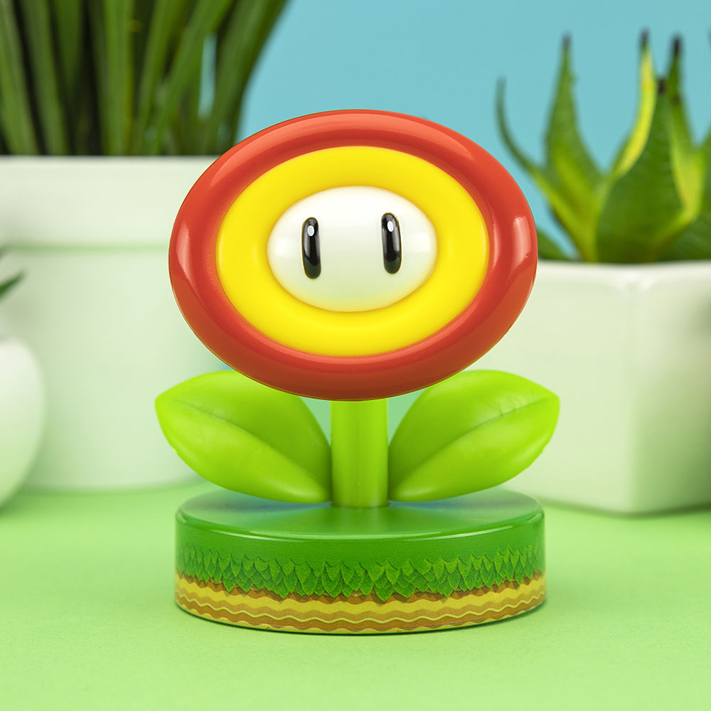 Lampikoner Super Mario Fire Flower 12 Cm