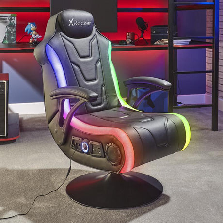 X-Rocker - Monsoon Sync RGB 4.1 with app controlled LED Geekd