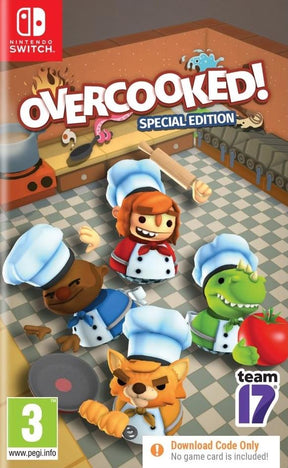 Overcooked! Special Edition (Code in a Box) – Nintendo Switch-emballage