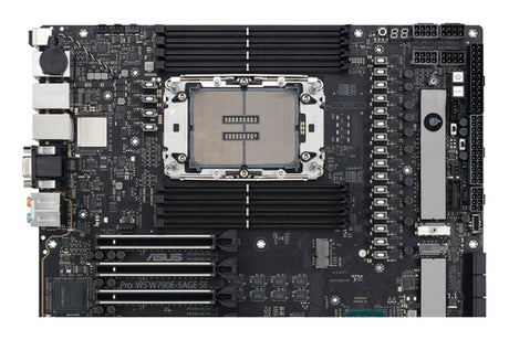 ASUS Pro WS W790E-SAGE SE – bundkort set direkte ovenfra