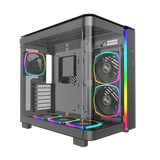 Montech King 95 Pro Svart - Curved Glas