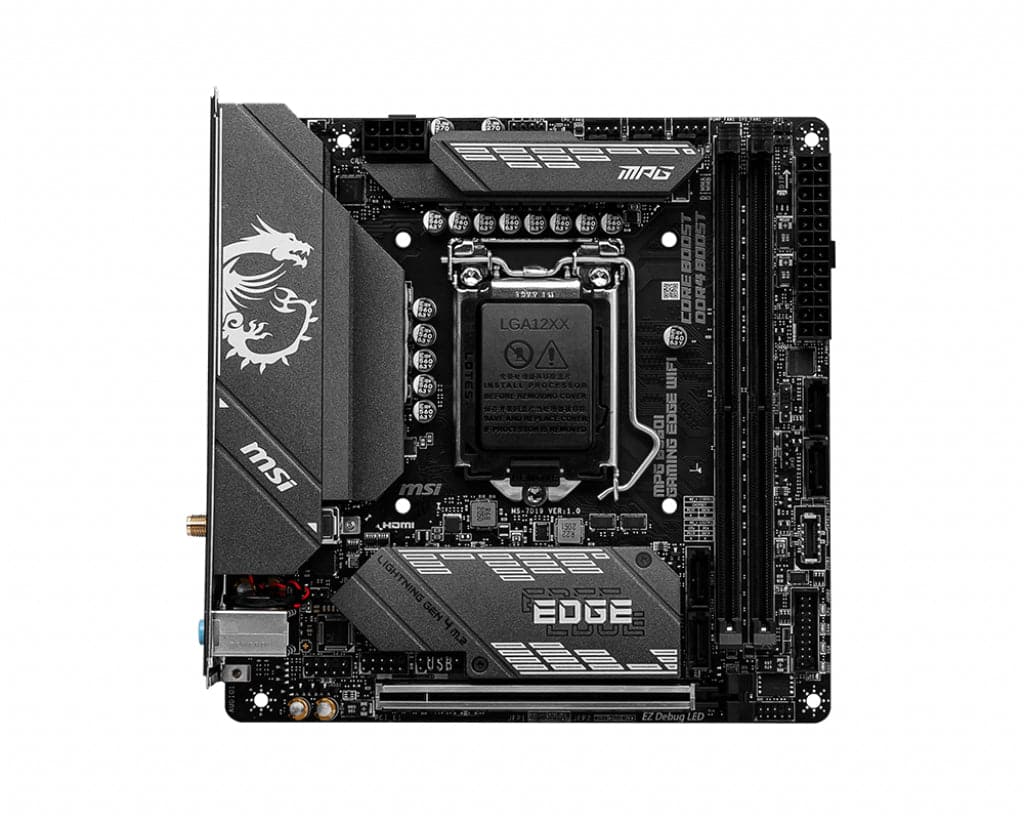 MSI MPG B560I GAMING EDGE WIFI Mini ITX LGA1200 Intel B560