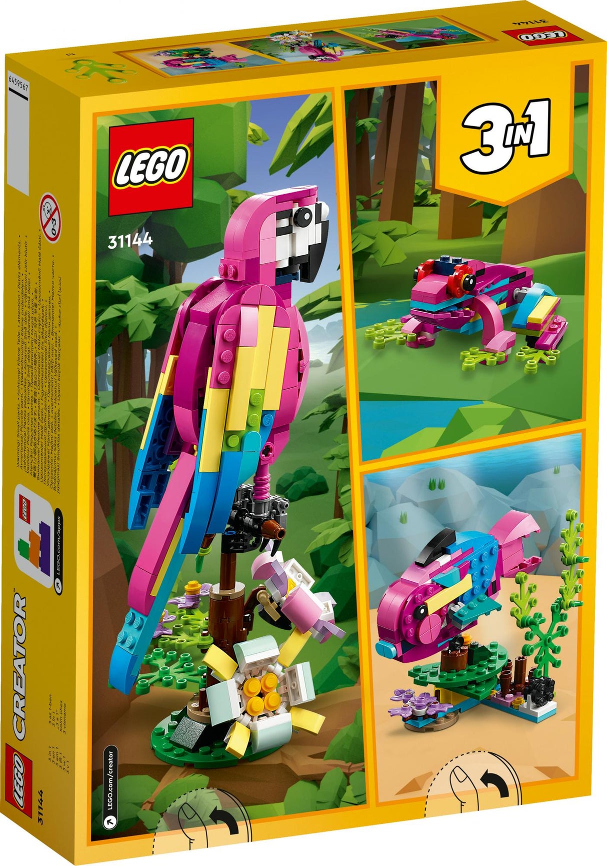 LEGO Creator - Exotic Pink Parrot (31144)