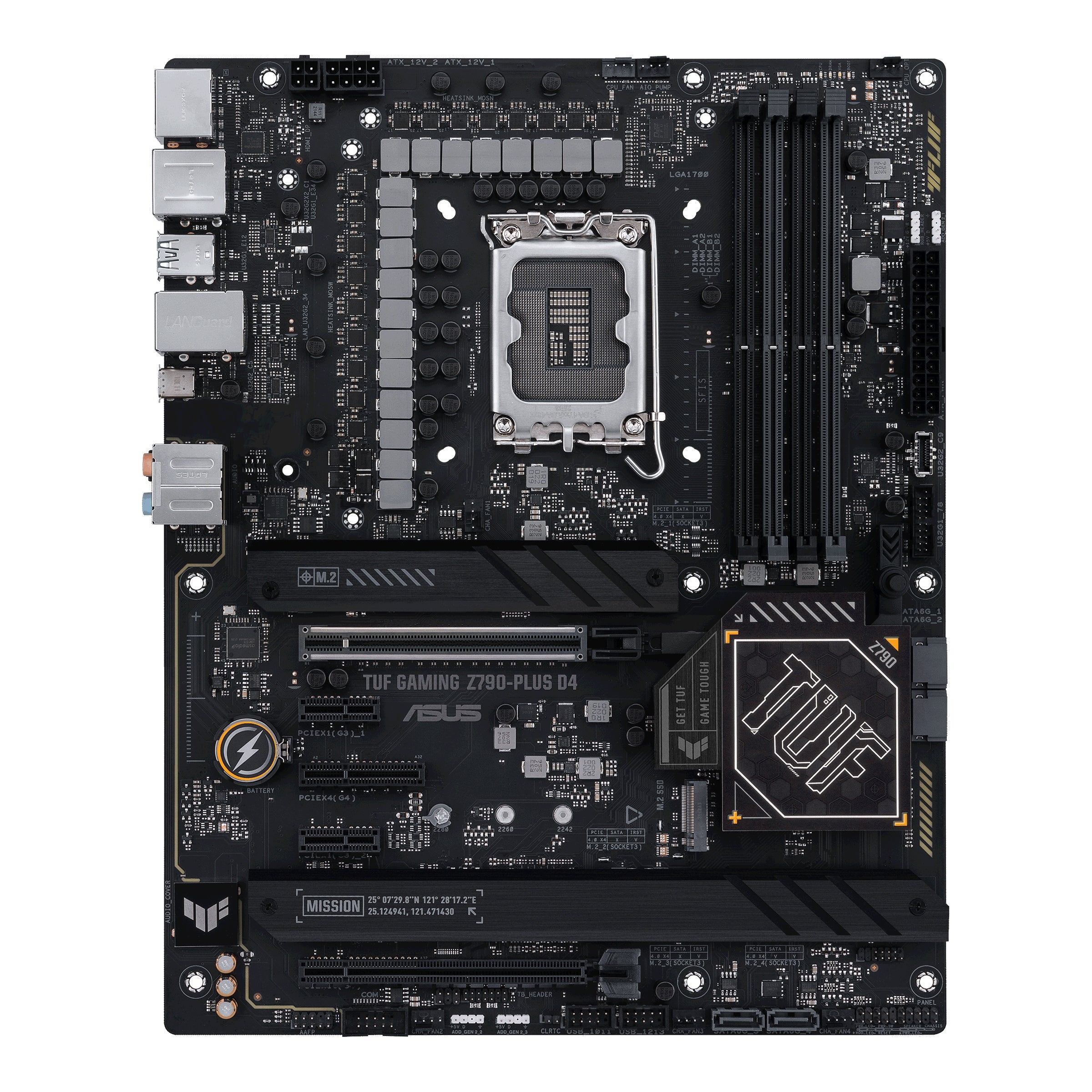 ASUS TUF GAMING Z790-PLUS D4 (ATX, Z790, LGA 1700, DDR4)