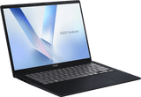 ASUS Vivobook 14 X1407QA-LY034W i Quiet Blue, åben set fra venstre
