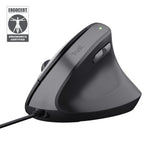 TRUST BAYO II ERGONOMIC MOUSE BLK TRUST