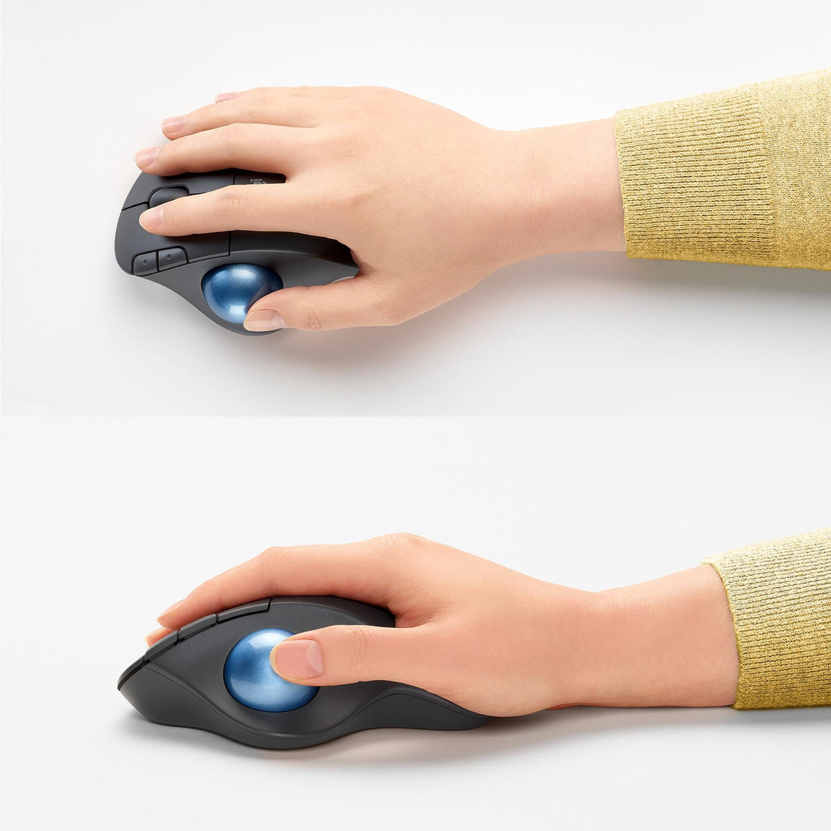Logitech - ERGO M575 - Graphite - 2.4GHZ/BT Logitech
