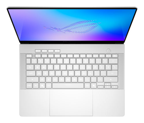 ASUS ROG Zephyrus G14 GU405AW-SY022W – taster og arbejdsflade set ovenfra