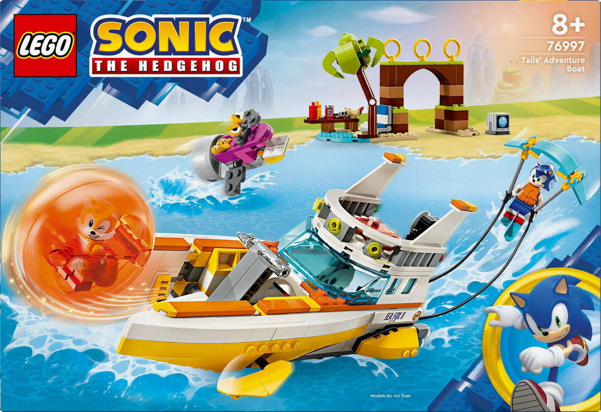 LEGO Sonic: Tails&#039; Adventure Boat (76997)