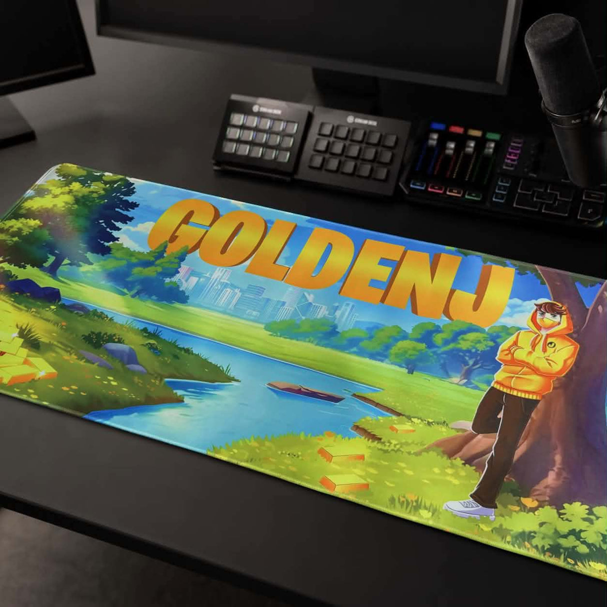 GoldenJ - Musemåtte XL - 90 x 40 cm