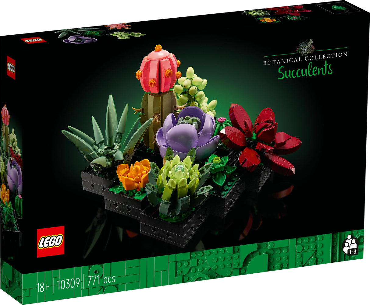 LEGO 10309 Ikoner Suckulenter Konstruktion Leksak