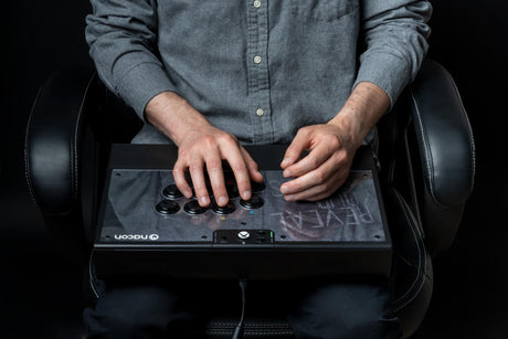 NACON DAIJA Arcade Stick Sort USB speciel PC, Xbox One, Xbox Series S, Xbox Series X NACON