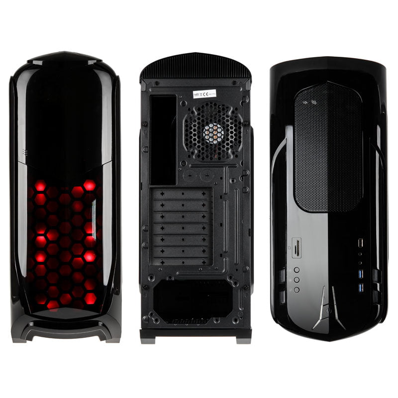 Kolink Inspire Series K3 ARGB Micro-ATX Case - Svart fönster