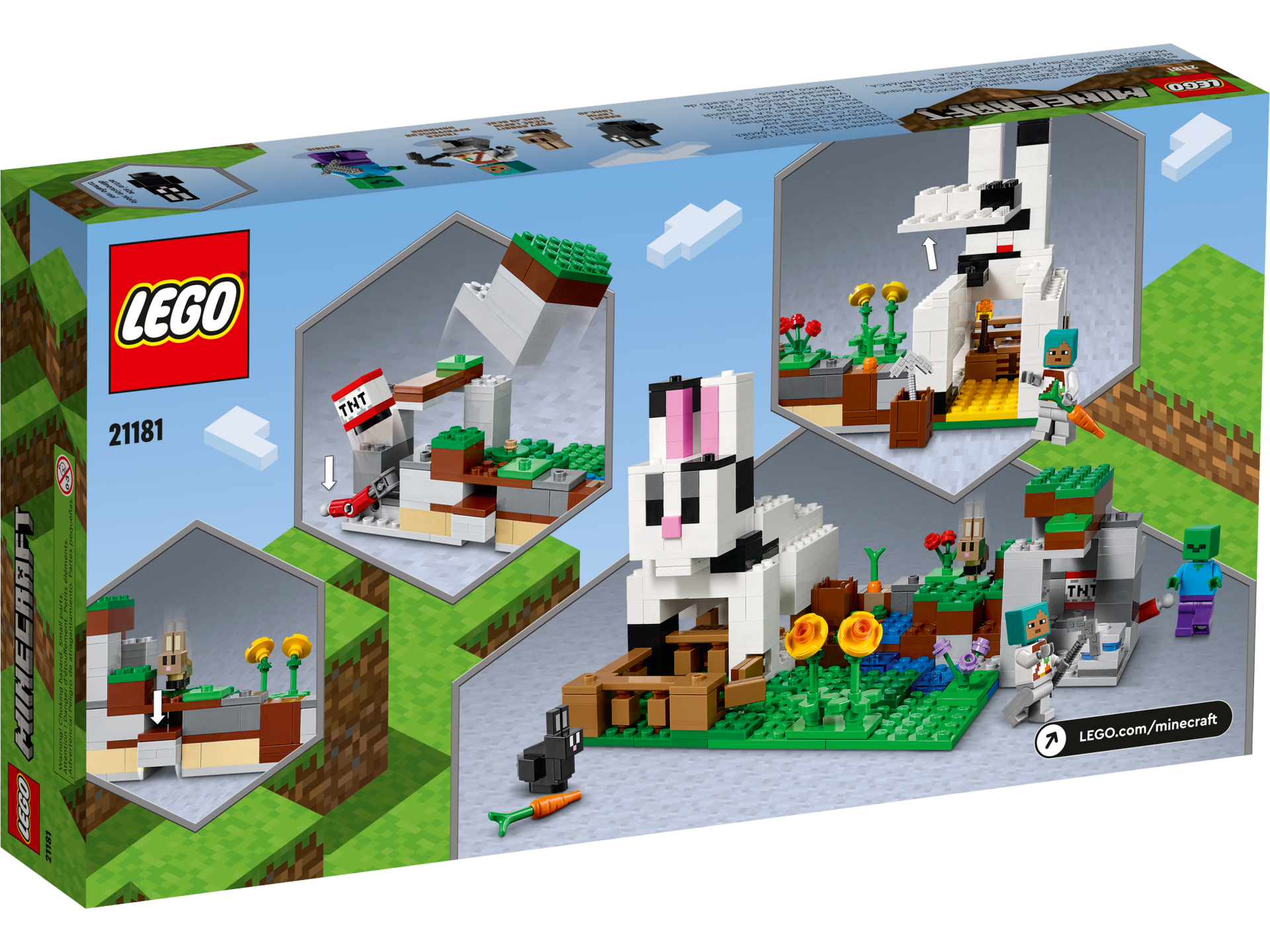 LEGO Minecraft - Rabbit Farm (21181)