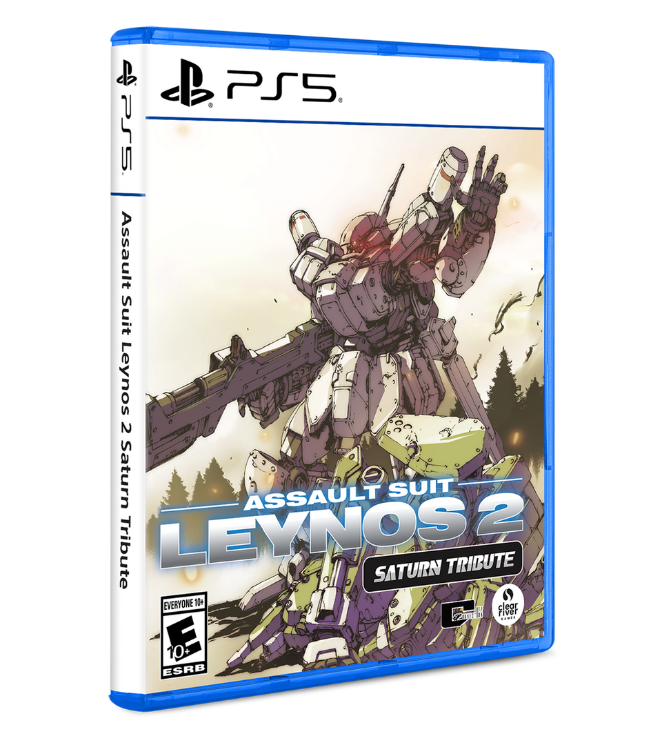 Assault Suit Leynos 2 Saturn Tribute (Limited Run) (Import) – PlayStation 5 – spilomslag
