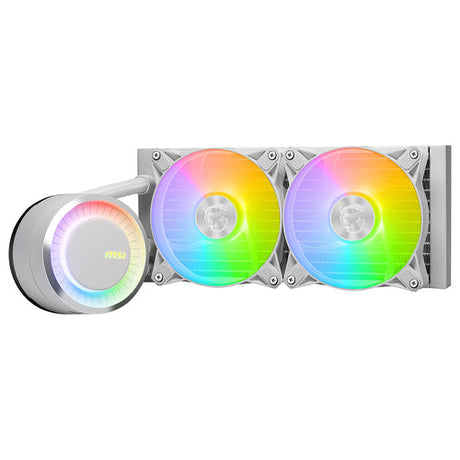 MSI MAG CORELIQUID E240 White 240mm – CPU-køler – Hvid