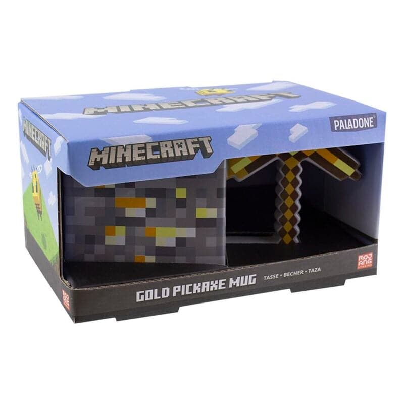 Minecraft Gold Pickaxe Cup