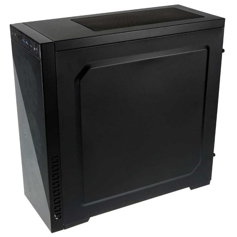 Kolink Horizon RGB Midi-Tower - Härdat Glas - Svart