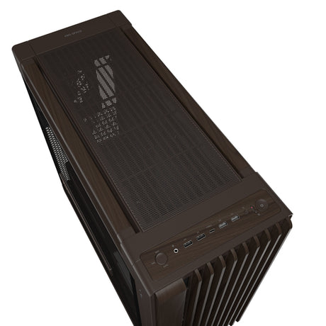 ASUS ProArt PA602 Wood Edition Retro Brown - Tempered Glass Panel – set ovenfra (vinkel 2)