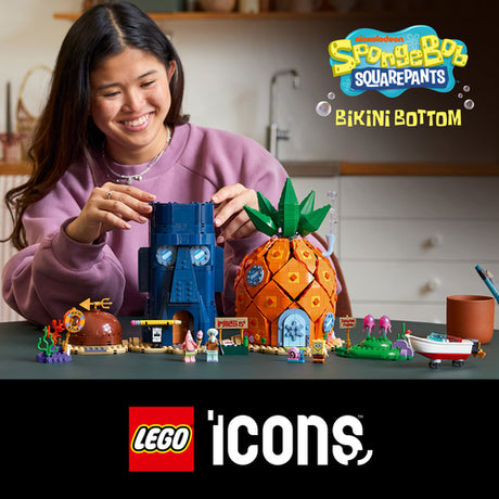 LEGO Icons 11386 – SvampeBob Firkant: Bikini-Bunden – visning 26