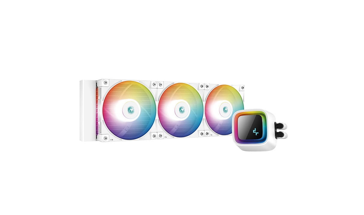 Deepcool LS720 WH Processor Vätskekylsystem 1-pack Vit 120 Mm