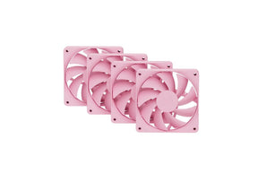 HYTE FA12 FAN - Strawberry Milk / Pink, 4-pack HYTE