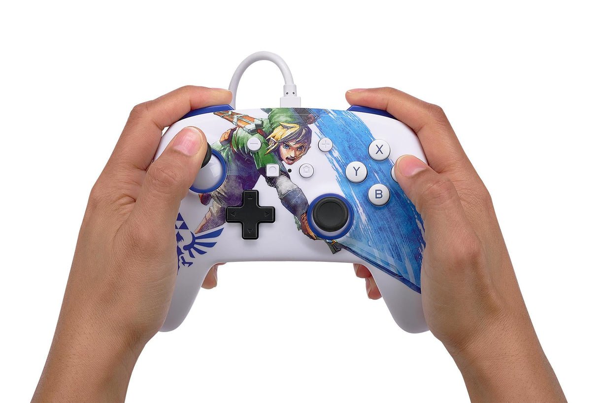 PowerA NSW ENH Trådbunden Styrenhet - Master Sword Attack /Nintendo Switch