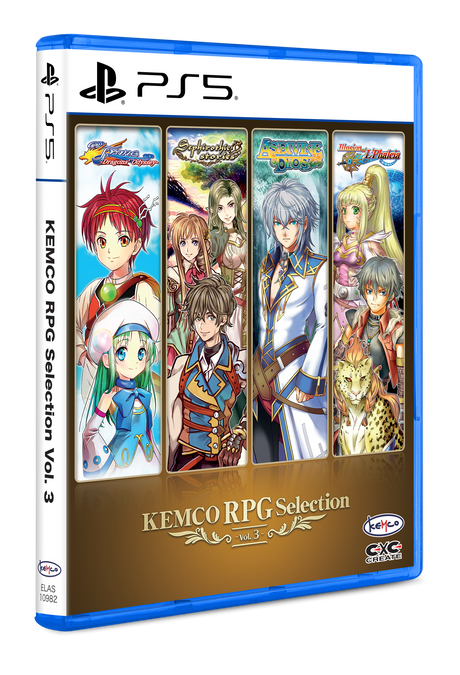 Kemco RPG Selection Vol.3 (Import) – PlayStation 5 – spilomslag